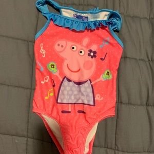 Peppa Pig 1-piece bathing suit, 2T